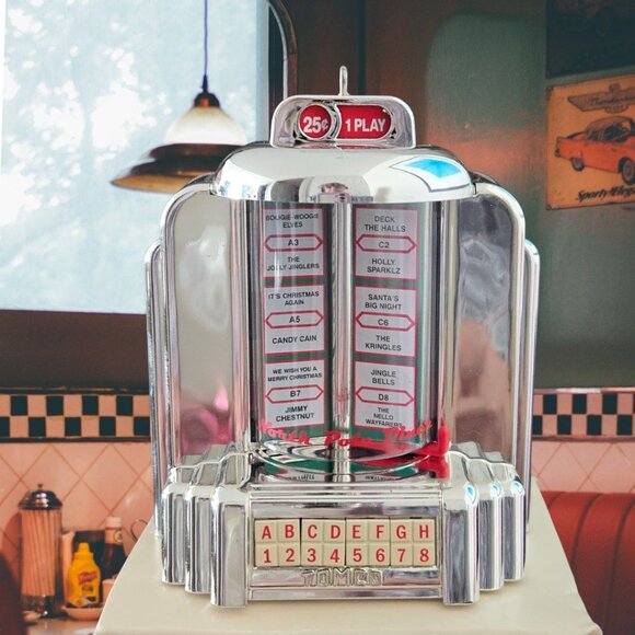 Hallmark Keepsake 2007 Santas Jukebox Christmas Ornament With Light Sound Music - Picture 2 of 5